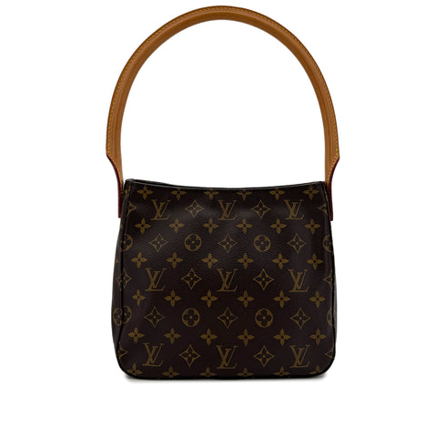 LOUIS VUITTON MONOGRAM LOOPING MM SHOULDER BAG BROWN M51146 90298710 - PURPOSE