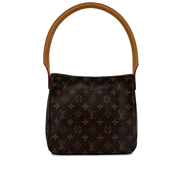 LOUIS VUITTON MONOGRAM LOOPING MM SHOULDER BAG BROWN M51146 90298710 - PURPOSE