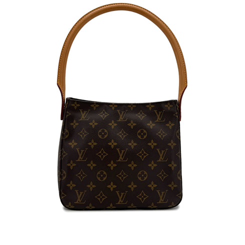 LOUIS VUITTON MONOGRAM LOOPING MM SHOULDER BAG BROWN M51146 90298710 - PURPOSE