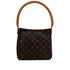 LOUIS VUITTON MONOGRAM LOOPING MM SHOULDER BAG BROWN M51146 90298710 - PURPOSE