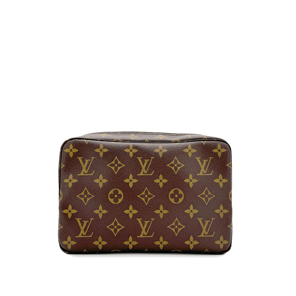 LOUIS VUITTON MONOGRAM TROUSSE TOILETTE 23 CLUTCH BAG BROWN M47524 90298711 - PURPOSE
