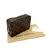 LOUIS VUITTON MONOGRAM TROUSSE TOILETTE 23 CLUTCH BAG BROWN M47524 90298711 - PURPOSE