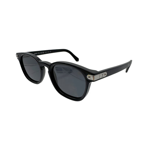 LOUIS VUITTON LV SIGNATURE SQUARE ROUND SUNGLASSES BLACK Z2381U 90298712 - PURPOSE