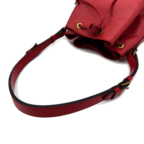 LOUIS VUITTON EPI PETIT NOE SHOULDER BAG CASTILIAN RED LEATHER M44107 90298713 - PURPOSE