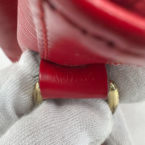 LOUIS VUITTON EPI PETIT NOE SHOULDER BAG CASTILIAN RED LEATHER M44107 90298713 - PURPOSE
