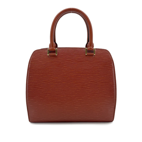 LOUIS VUITTON EPI PONT NEUF HAND BAG KENYA BRWON LEATHER M52053 90298714 - PURPOSE