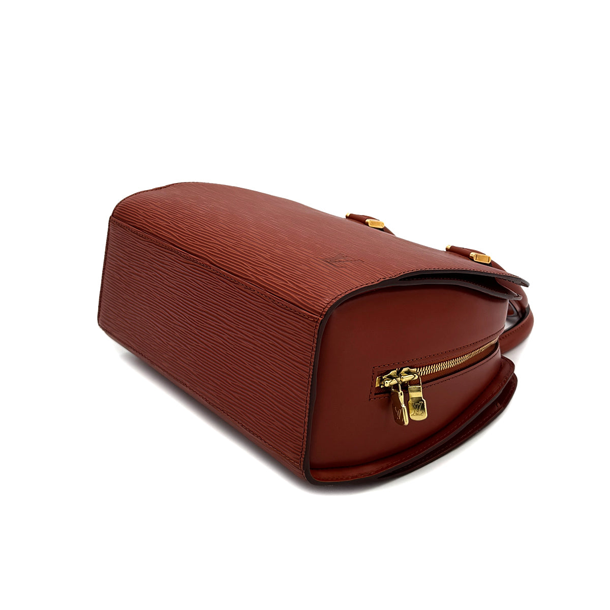 LOUIS VUITTON EPI PONT NEUF HAND BAG KENYA BRWON LEATHER M52053 90298714