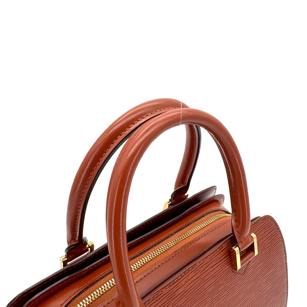 LOUIS VUITTON EPI PONT NEUF HAND BAG KENYA BRWON LEATHER M52053 90298714