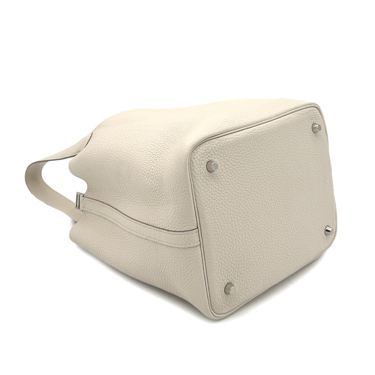 HERMES PICOTIN LOCK MM CRAIE TAURILLON CLEMENCE HAND BAG C SHW 90298715