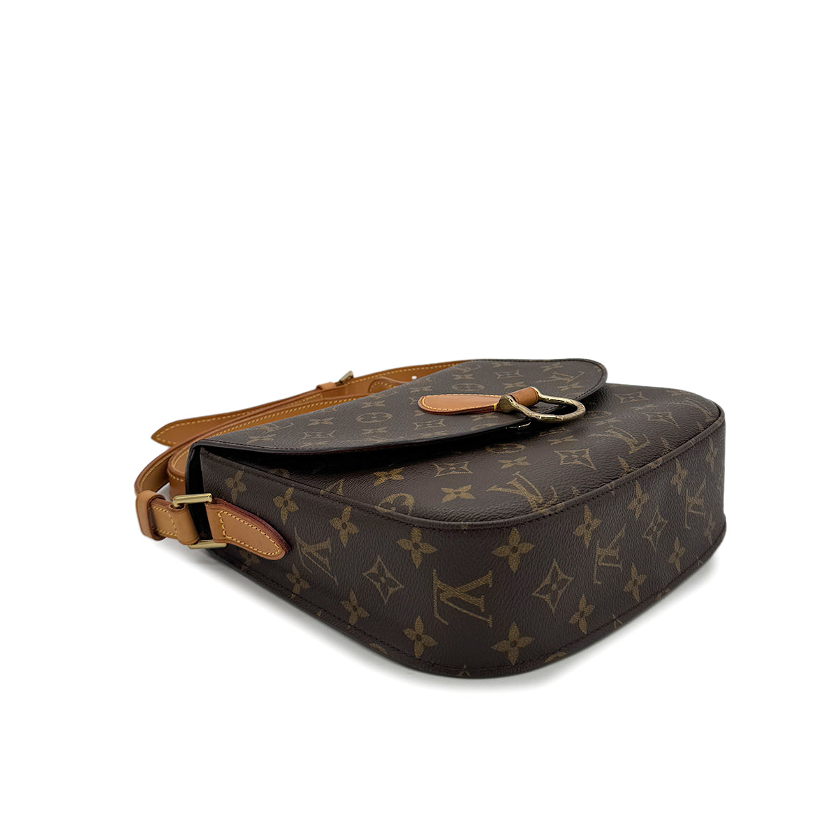 LOUIS VUITTON MONOGRAM SAINT CLOUD GM SHOULDER BAG BROWN M51242 90298716