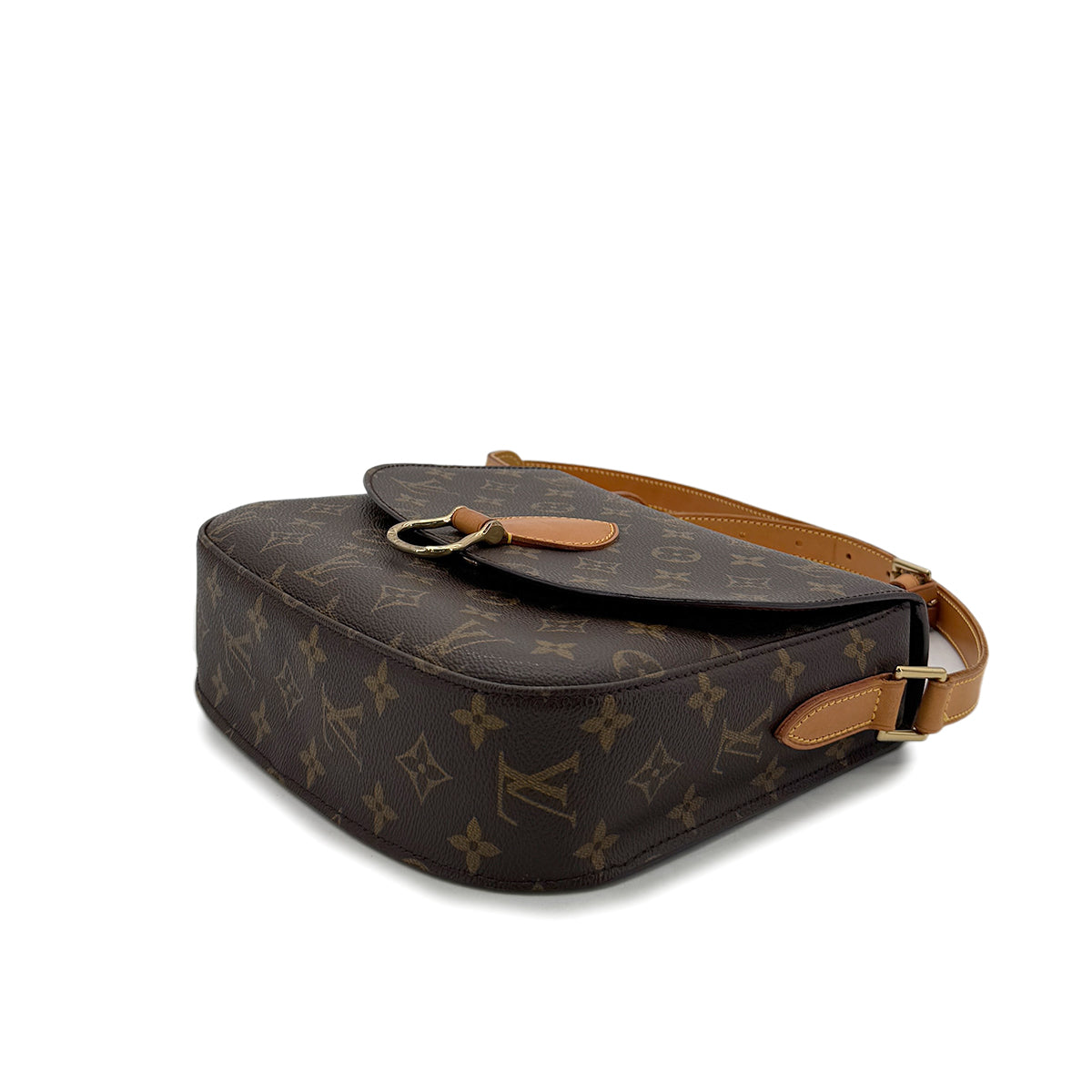 LOUIS VUITTON MONOGRAM SAINT CLOUD GM SHOULDER BAG BROWN M51242 90298716