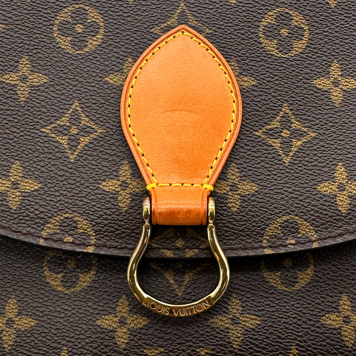 LOUIS VUITTON MONOGRAM SAINT CLOUD GM SHOULDER BAG BROWN M51242 90298716