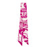 HERMES TWILLY SCARF FAUBOURG RAINBOW ROSE VIF BLANC SILK 90298718 - PURPOSE