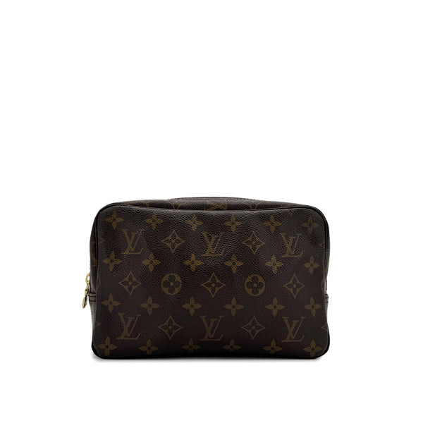 LOUIS VUITTON MONOGRAM TROUSSE TOILETTE 23 CLUTCH BAG BROWN M47524 90298719 - PURPOSE
