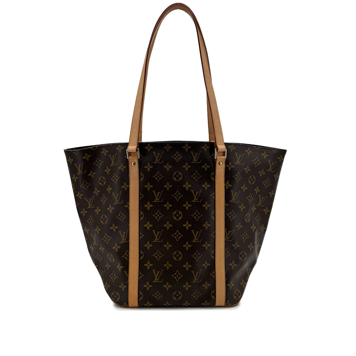 LOUIS VUITTON MONOGRAM SAC SHOPPING TOTE BAG BROWN M51108 90298722