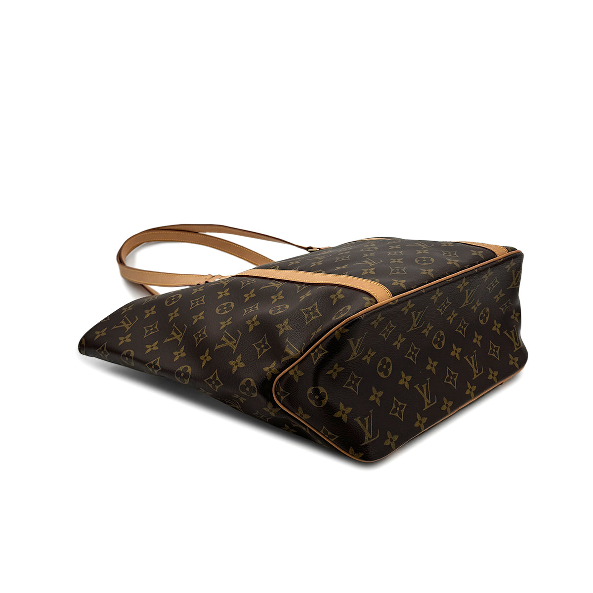LOUIS VUITTON MONOGRAM SAC SHOPPING TOTE BAG BROWN M51108 90298722