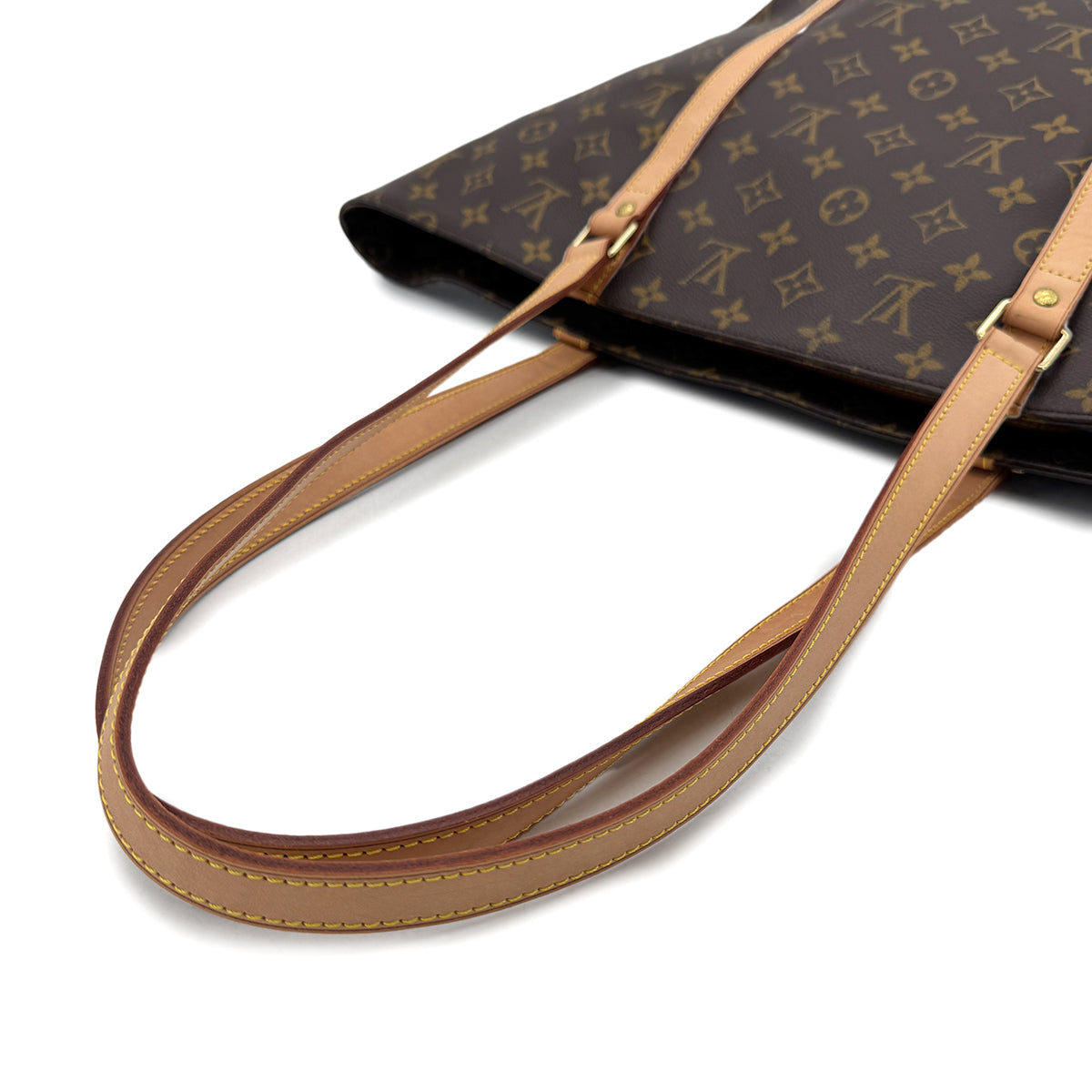 LOUIS VUITTON MONOGRAM SAC SHOPPING TOTE BAG BROWN M51108 90298722
