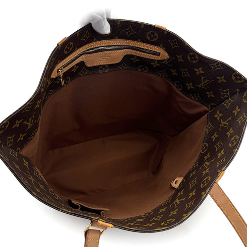 LOUIS VUITTON MONOGRAM SAC SHOPPING TOTE BAG BROWN M51108 90298722 - PURPOSE