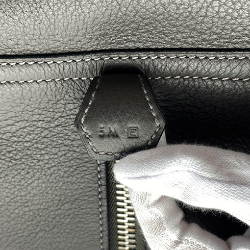 HERMES PLUME 45 GRAPHITE TAURILLON CLEMENCE HAND BAG □E SHW 90298724 - PURPOSE
