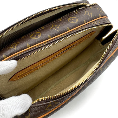 LOUIS VUITTON MONOGRAM REPORTER PM SHOULDER BAG BROWN M45254 90298728 - PURPOSE