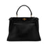 FENDI PEEKABOO REGULAR HAND SHOULDER BAG LEATHER NERO 8BN290 90298729 - PURPOSE