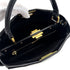FENDI PEEKABOO REGULAR HAND SHOULDER BAG LEATHER NERO 8BN290 90298729 - PURPOSE