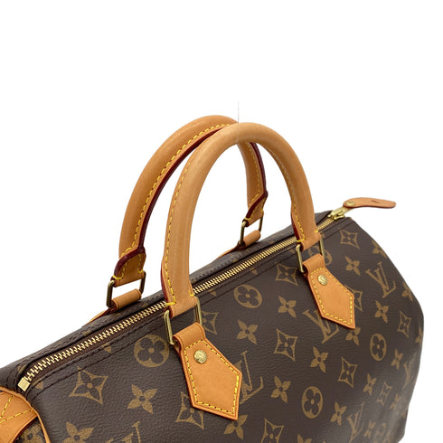 LOUIS VUITTON MONOGRAM SPEEDY 30 HAND BAG BROWN M41108 90298736 - PURPOSE