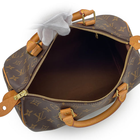 LOUIS VUITTON MONOGRAM SPEEDY 30 HAND BAG BROWN M41108 90298736 - PURPOSE