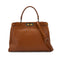 FENDI PEEKABOO REGULAR HAND SHOULDER BAG LEATHER BROWN 8BN226 90298740