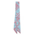 HERMES TWILLY SCARF LES COUPES TATTOO CIEL VIEUX ROSE SILK 90298742 - PURPOSE