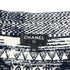 CHANEL COCOMARK JACQUARD DROP SHOULDER TOPS NAVY WHITE COTTON 46 P58 RTW 90298744