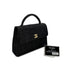 CHANEL VINTAGE HAND BAG BLACK DENIM 90298831 - PURPOSE