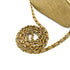 CHANEL VINTAGE FRINGE SHOULDER BAG GOLD LAMB SKIN 90298836