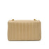 CHANEL VINTAGE BIJOU CHAIN SHOULDER BAG BEIGE LAMB SKIN 90298837 - PURPOSE