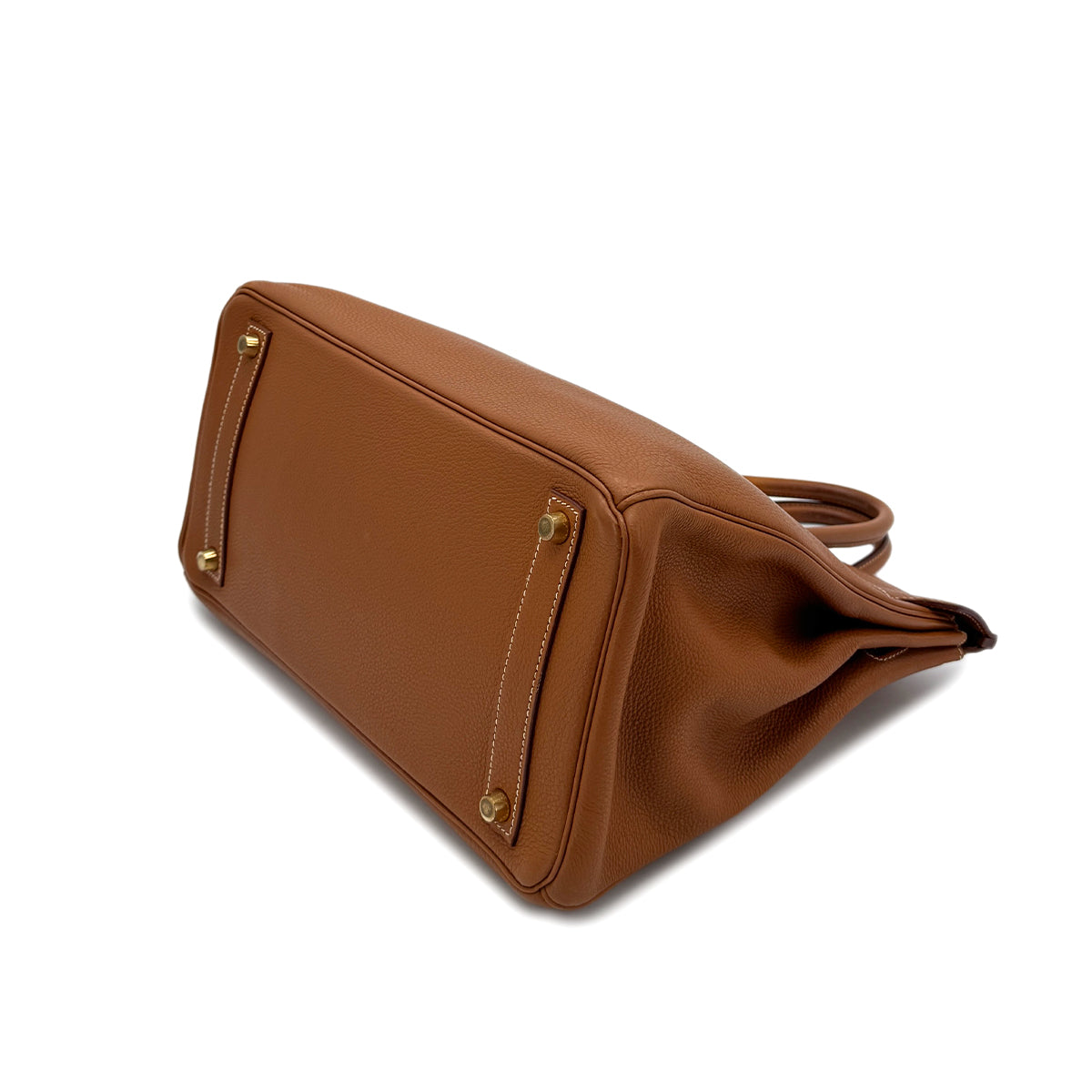 HERMES HAUT A COURROIES 32 GOLD TOGO HAND BAG □D GHW 90299049