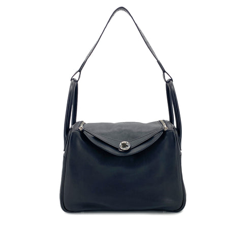 HERMES LINDY TOUCH 30 BLACK VOLUPTO NILOTICUS SHOULDER BAG A SHW 90299050 - PURPOSE