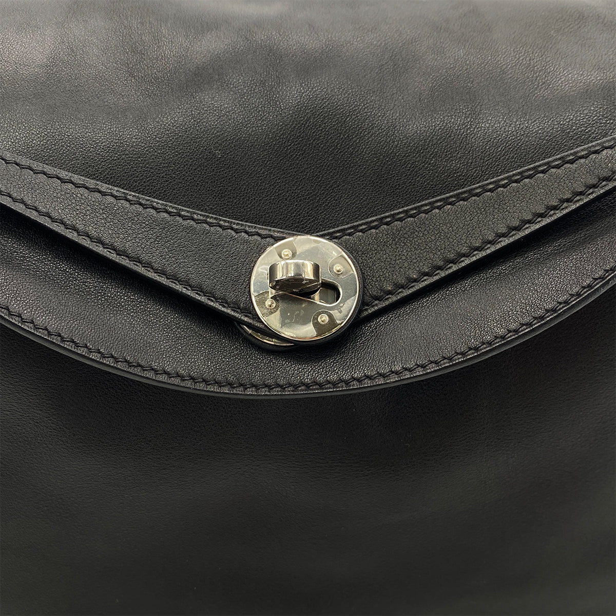 HERMES LINDY TOUCH 30 BLACK VOLUPTO NILOTICUS SHOULDER BAG A SHW 90299050