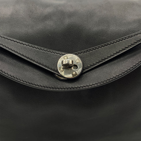 HERMES LINDY TOUCH 30 BLACK VOLUPTO NILOTICUS SHOULDER BAG A SHW 90299050 - PURPOSE