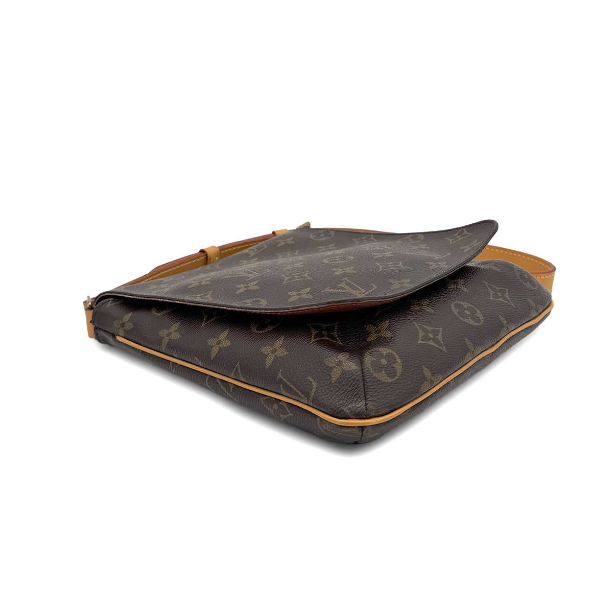 LOUIS VUITTON MONOGRAM MUSETTE SALSA SHOULDER BAG BROWN M51258 90299051