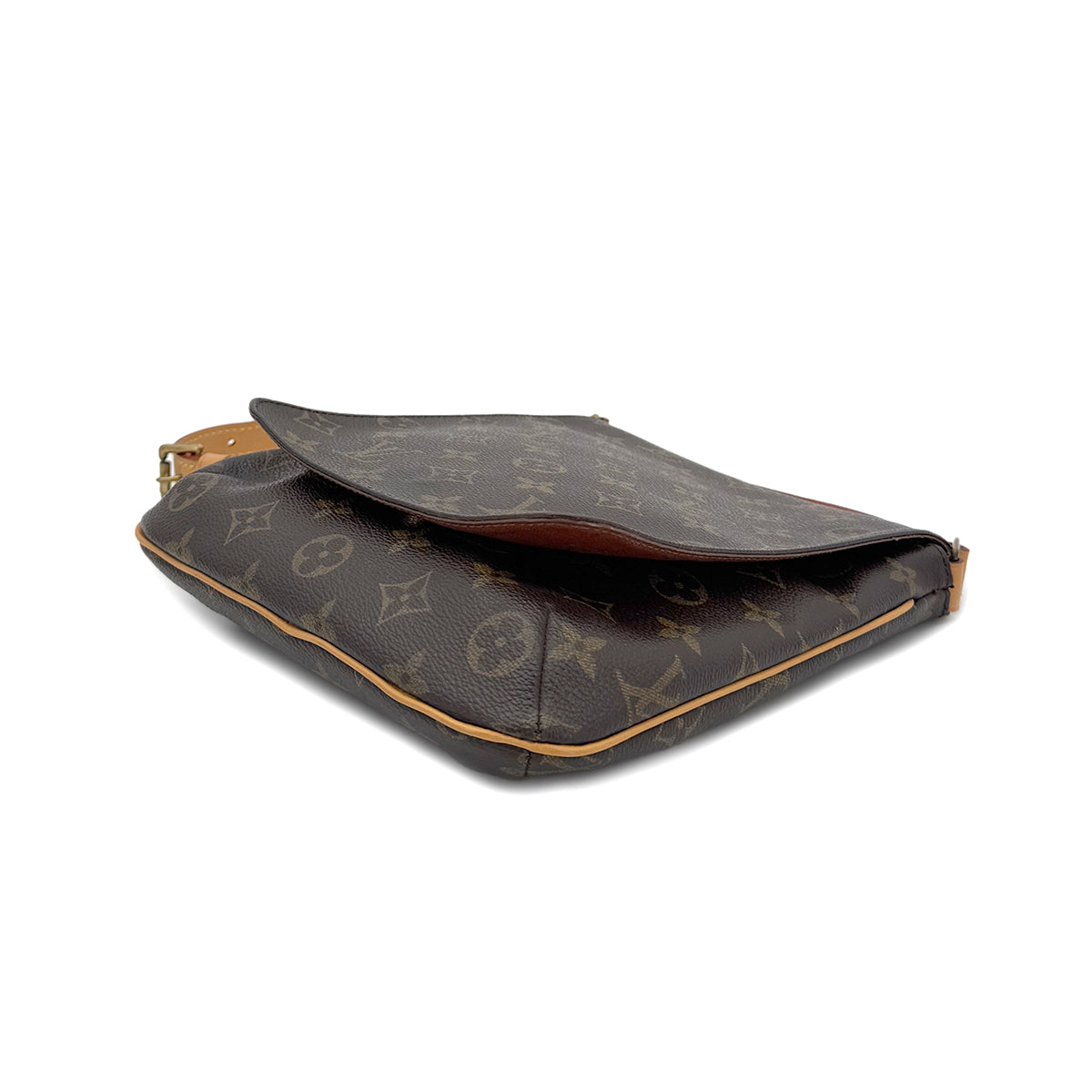 LOUIS VUITTON MONOGRAM MUSETTE SALSA SHOULDER BAG BROWN M51258 90299051