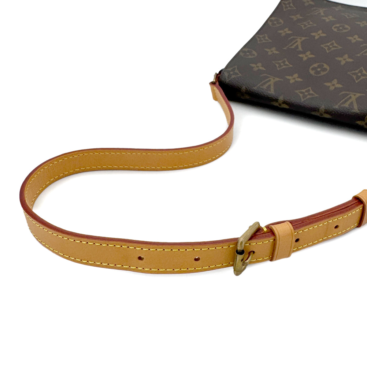 LOUIS VUITTON MONOGRAM MUSETTE SALSA SHOULDER BAG BROWN M51258 90299051