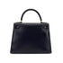 HERMES KELLY 28 SELLIER BLUE MARINE BOXCALF HAND SHOULDER BAG □B GHW 90299052 - PURPOSE