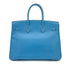 HERMES BIRKIN 35 BLUE JEAN COURCHEVEL HAND BAG □B GHW 90299053 - PURPOSE