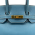 HERMES BIRKIN 35 BLUE JEAN COURCHEVEL HAND BAG □B GHW 90299053 - PURPOSE
