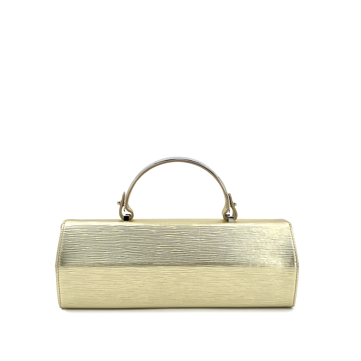 LOUIS VUITTON EPI METALLIC GALAXIA HAND BAG GOLD LEATHER M92184 90299056