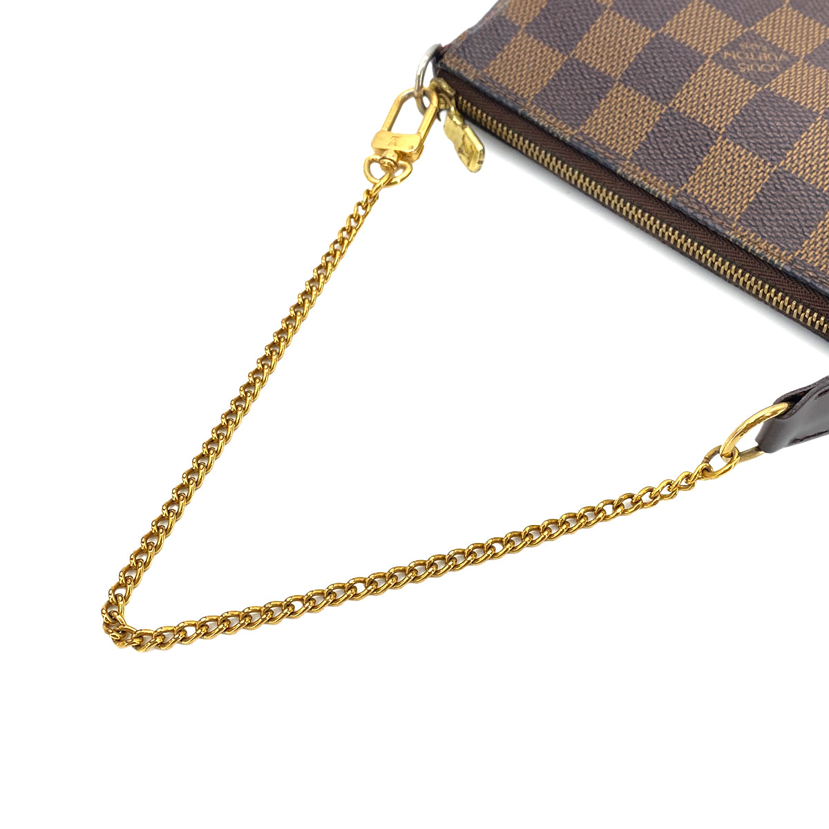 LOUIS VUITTON DAMIER MINI POCHETTE ACCESSOIRES HAND BAG N58009 90299058