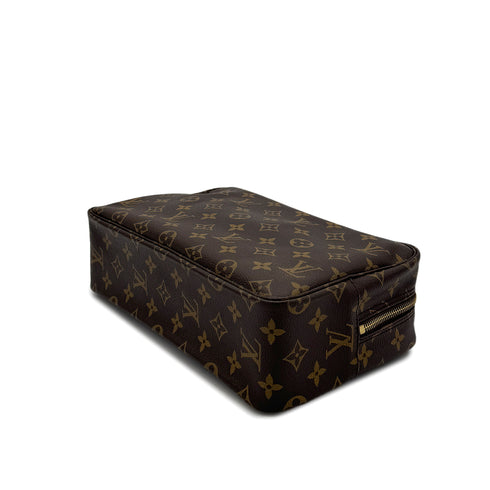 LOUIS VUITTON MONOGRAM TROUSSE TOILETTE 28 CLUTCH BAG BROWN M47522 90299059 - PURPOSE