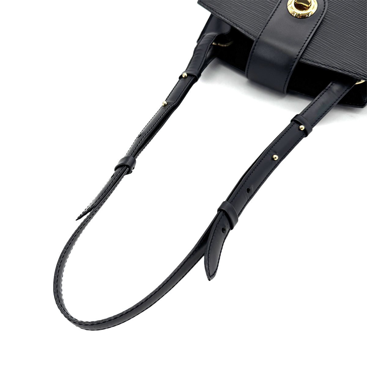 LOUIS VUITTON EPI CLUNY HAND SHOULDER BAG NOIR LEATHER M52252 90299062