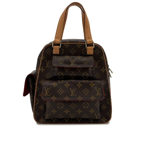 LOUIS VUITTON MONOGRAM EXCENTRI CITE HAND BAG BROWN M51161 90299065 - PURPOSE