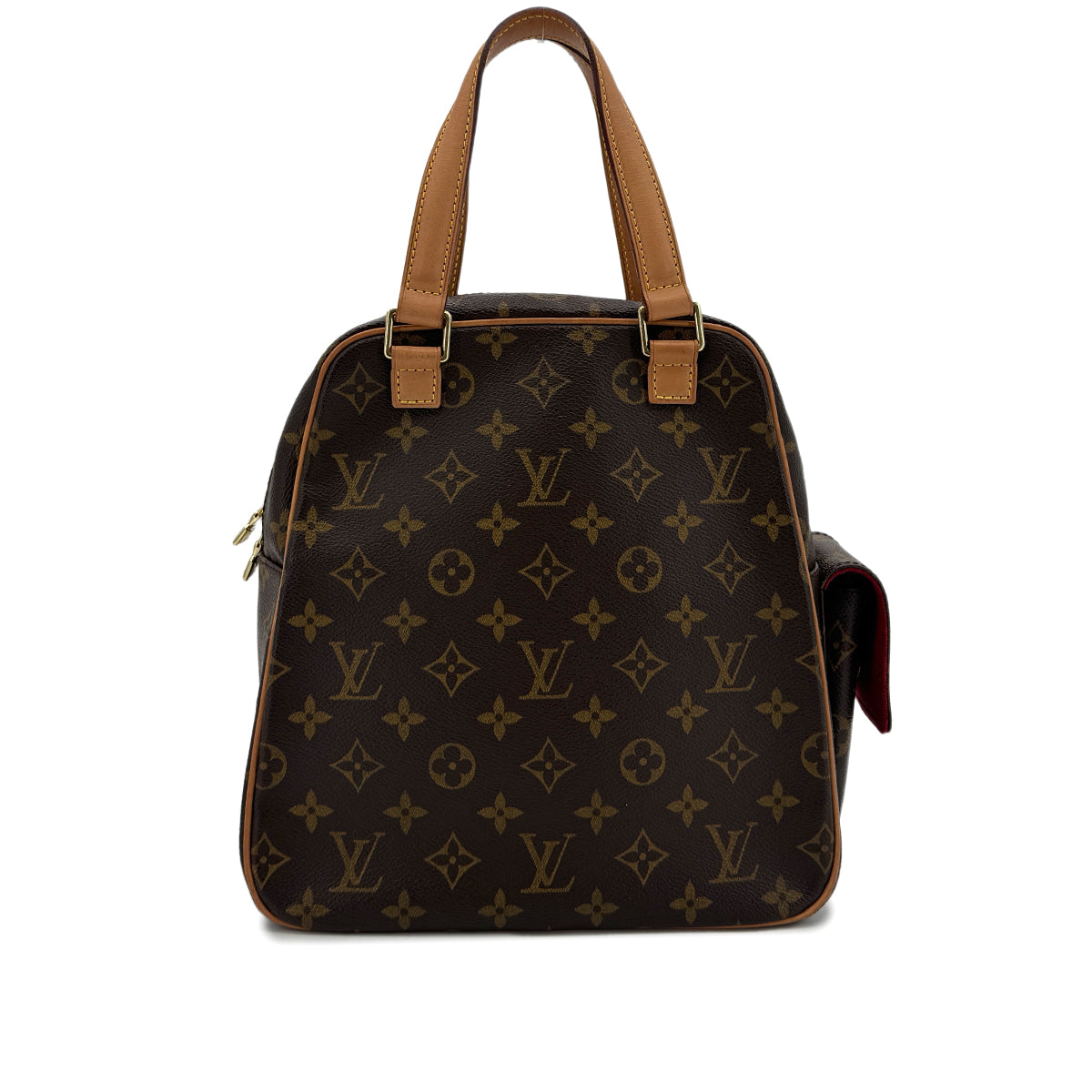 LOUIS VUITTON MONOGRAM EXCENTRI CITE HAND BAG BROWN M51161 90299065
